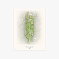 Brookside Golf Club printed artwork
