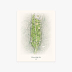 Brookside Golf Club printed artwork
