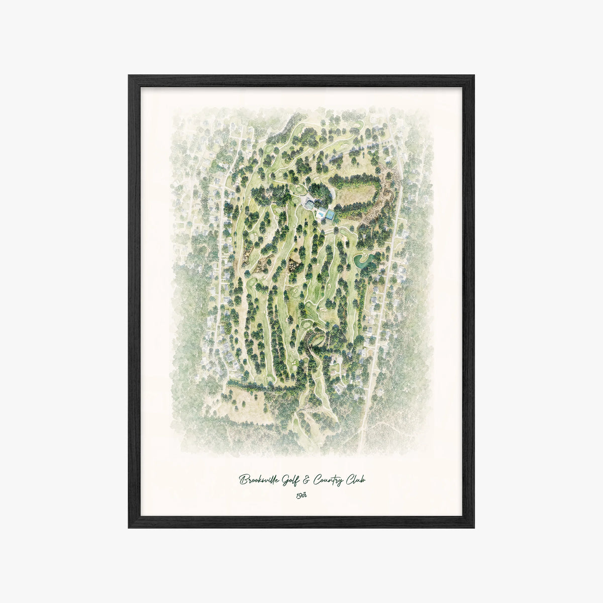 Brooksville Golf & Country Club black frame