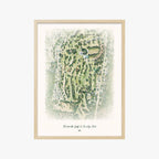 Brooksville Golf & Country Club wood frame
