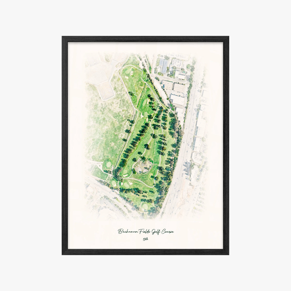 Buchanan Fields Golf Course black frame