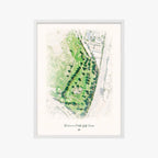 Buchanan Fields Golf Course white frame