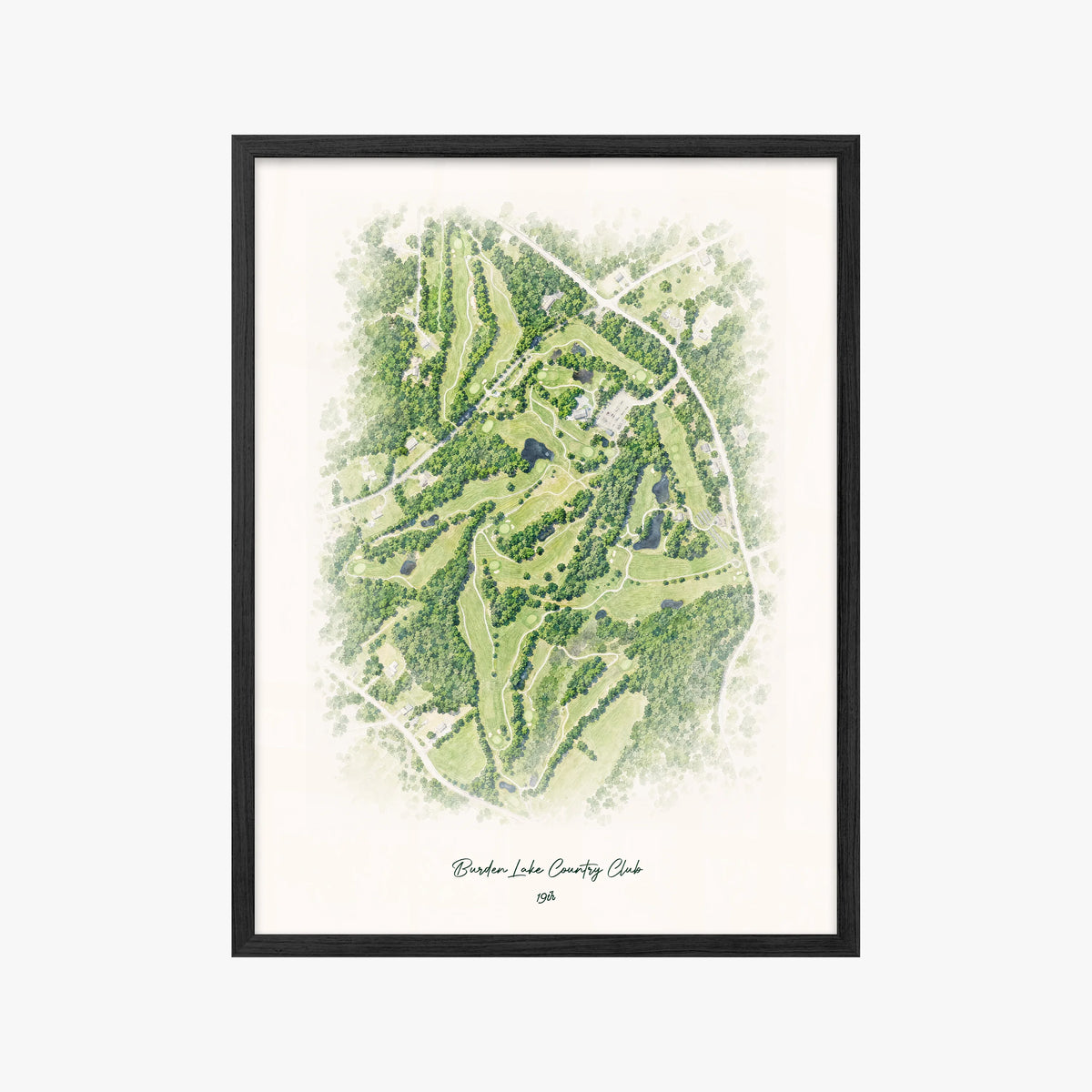 Burden Lake Country Club black frame