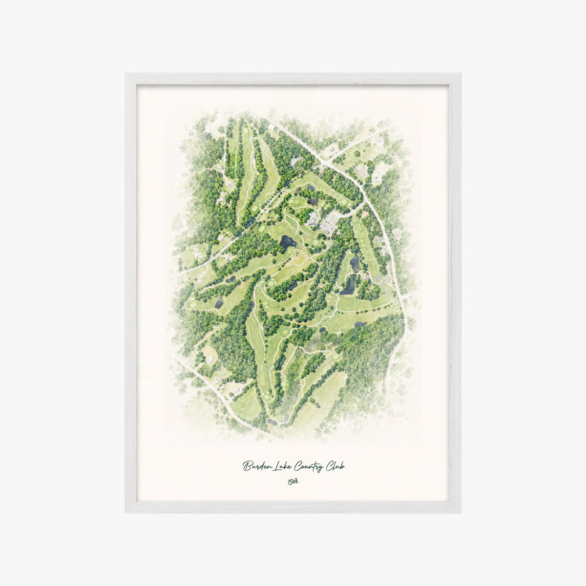 Burden Lake Country Club white frame