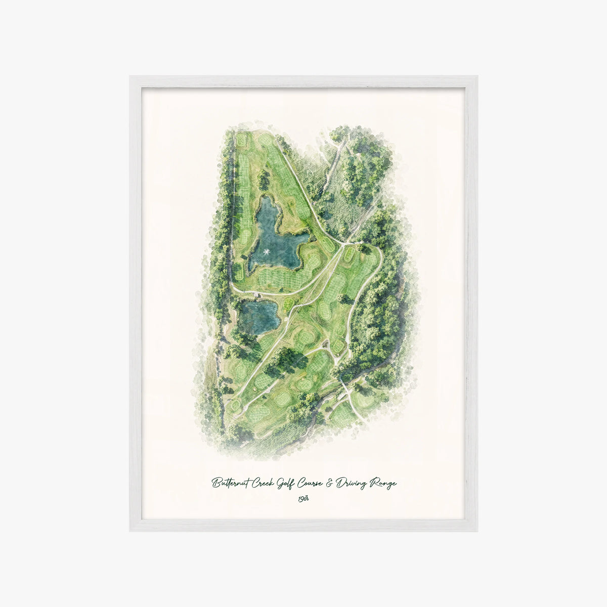 Butternut Creek Golf Course & Driving Range white frame