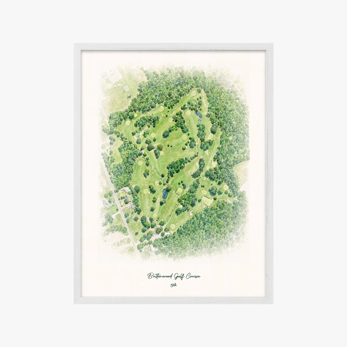 Buttonwood Golf Course white frame