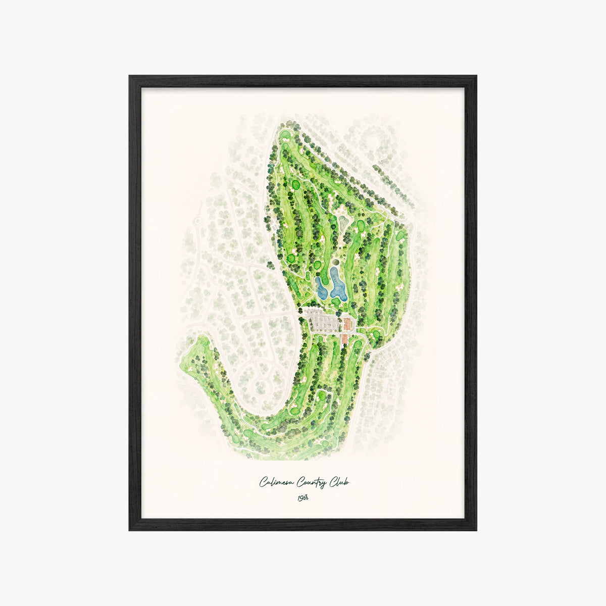 Calimesa Country Club black frame