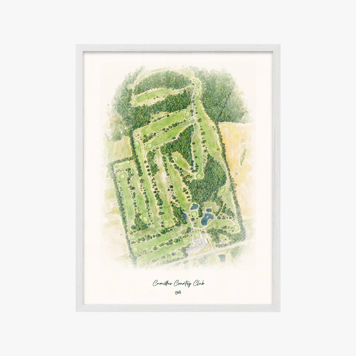 Camillus Country Club white frame