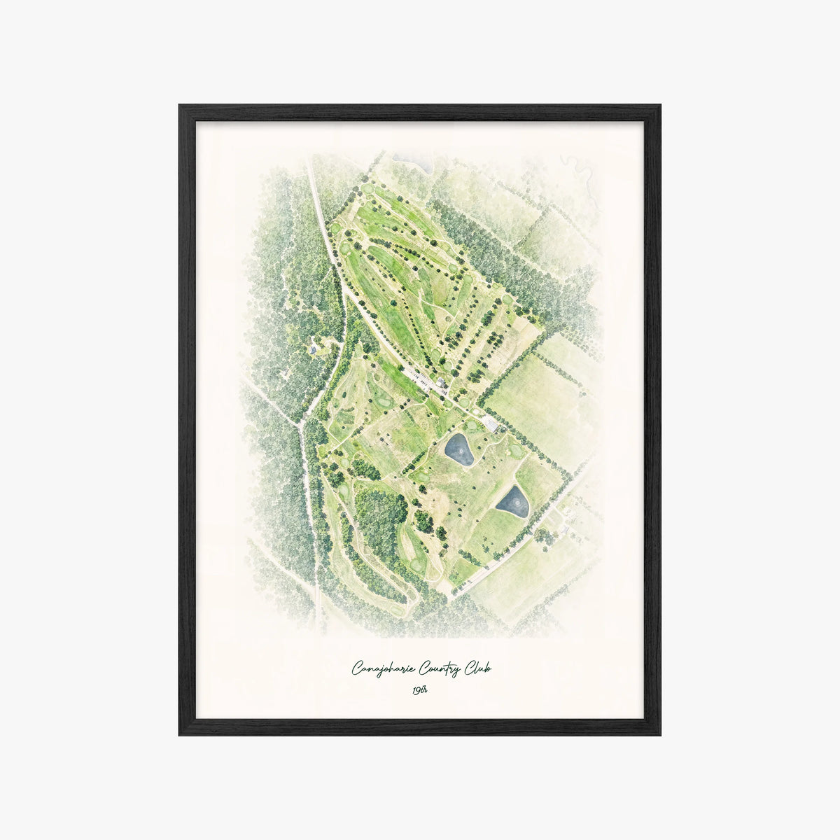Canajoharie Country Club black frame