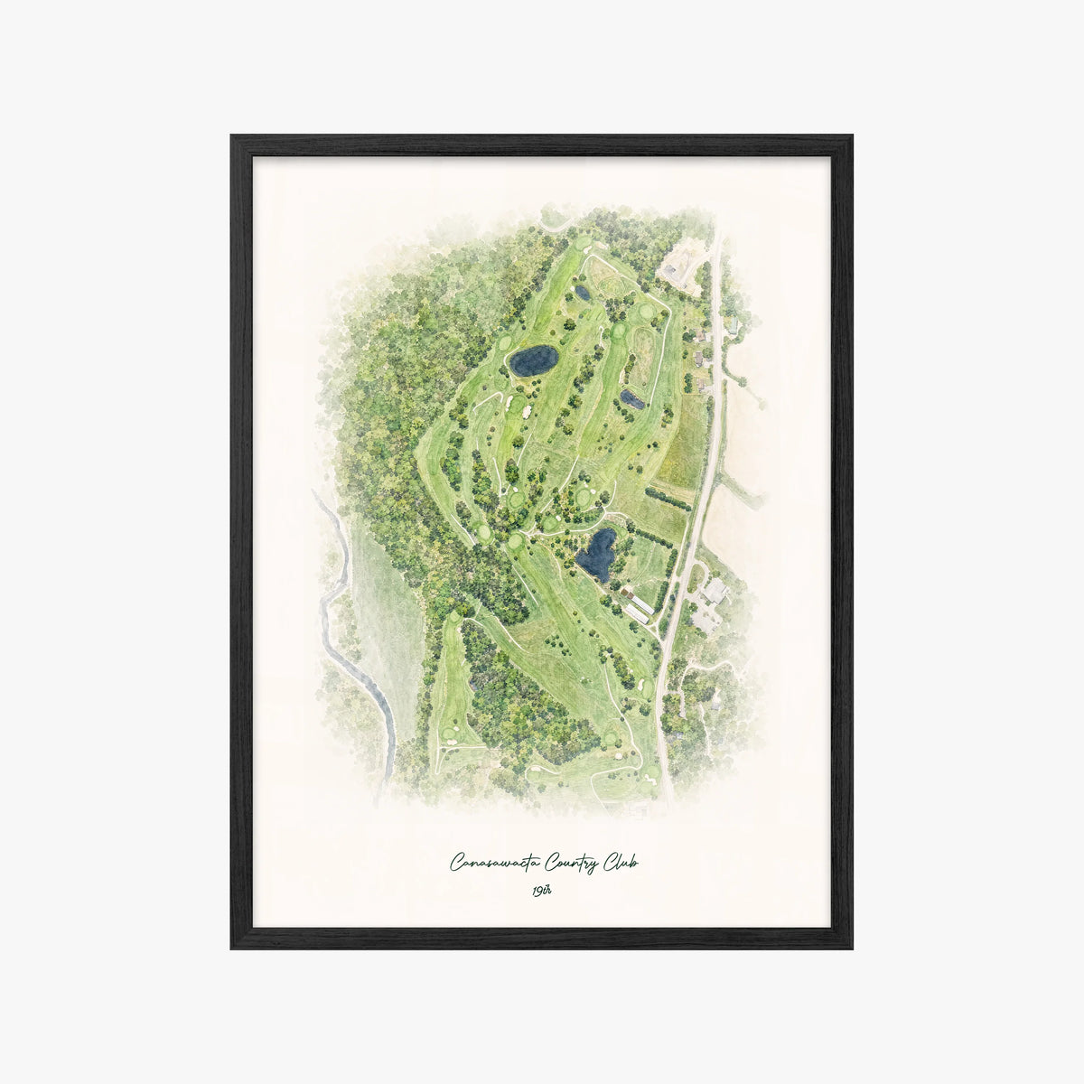 Canasawacta Country Club black frame