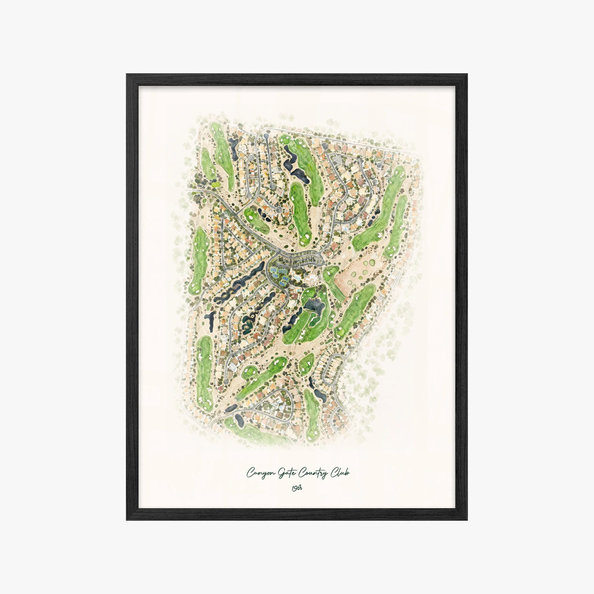 Canyon Gate Country Club black frame