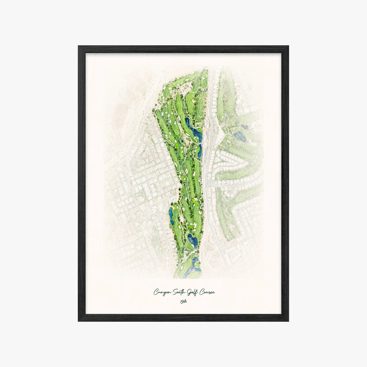 Canyon South Golf Course black frame