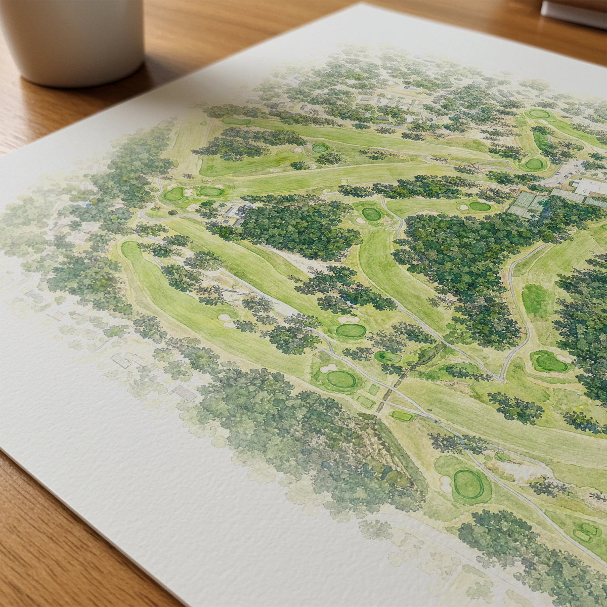 Capital City Country Club mockup 4