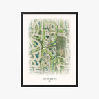 Capri Isles Golf Club black frame