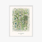 Capri Isles Golf Club white frame