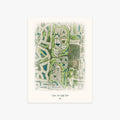 Capri Isles Golf Club printed artwork