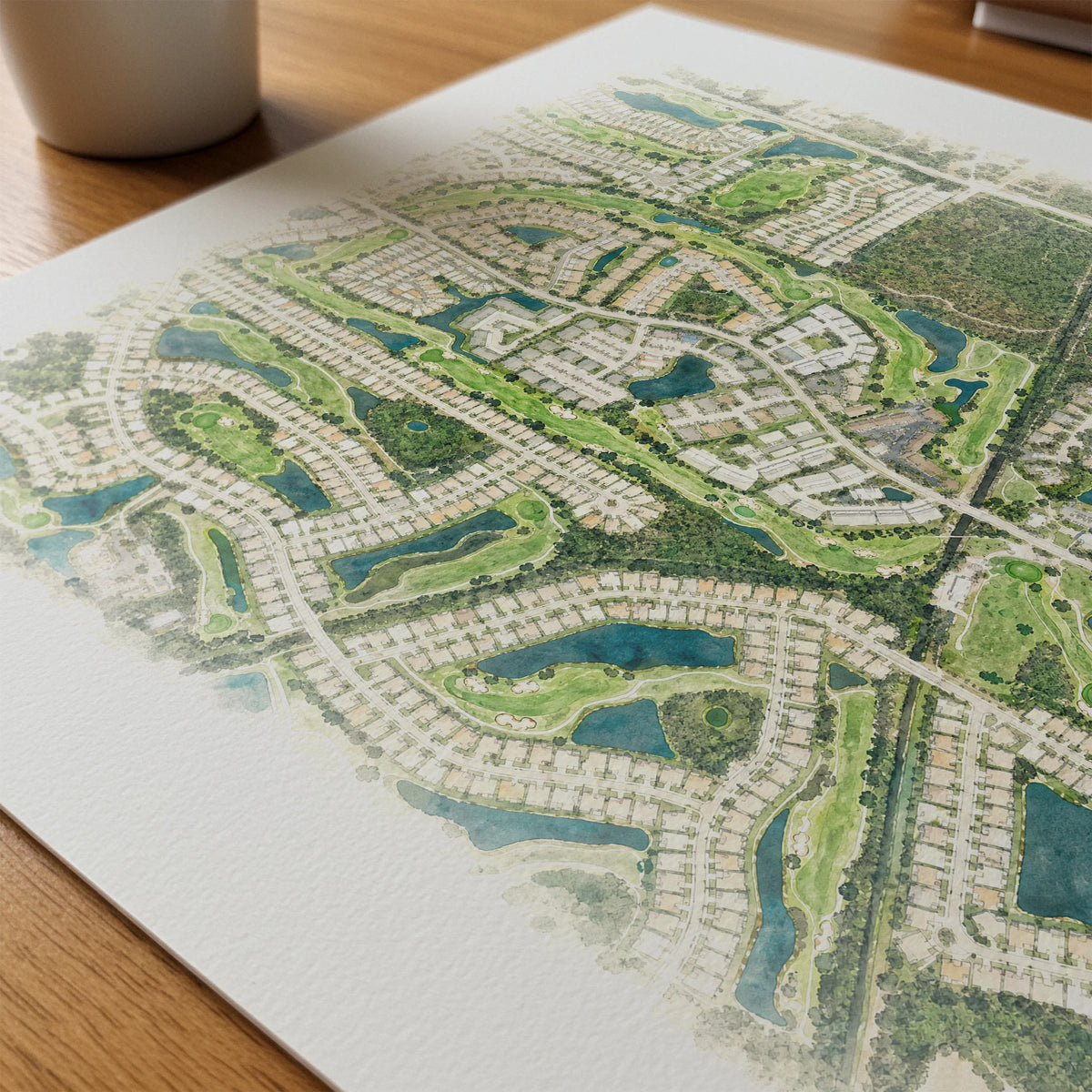 Capri Isles Golf Club mockup 4