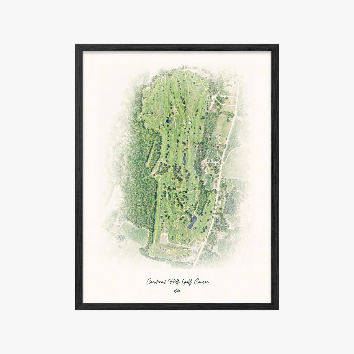 Cardinal Hills Golf Course black frame