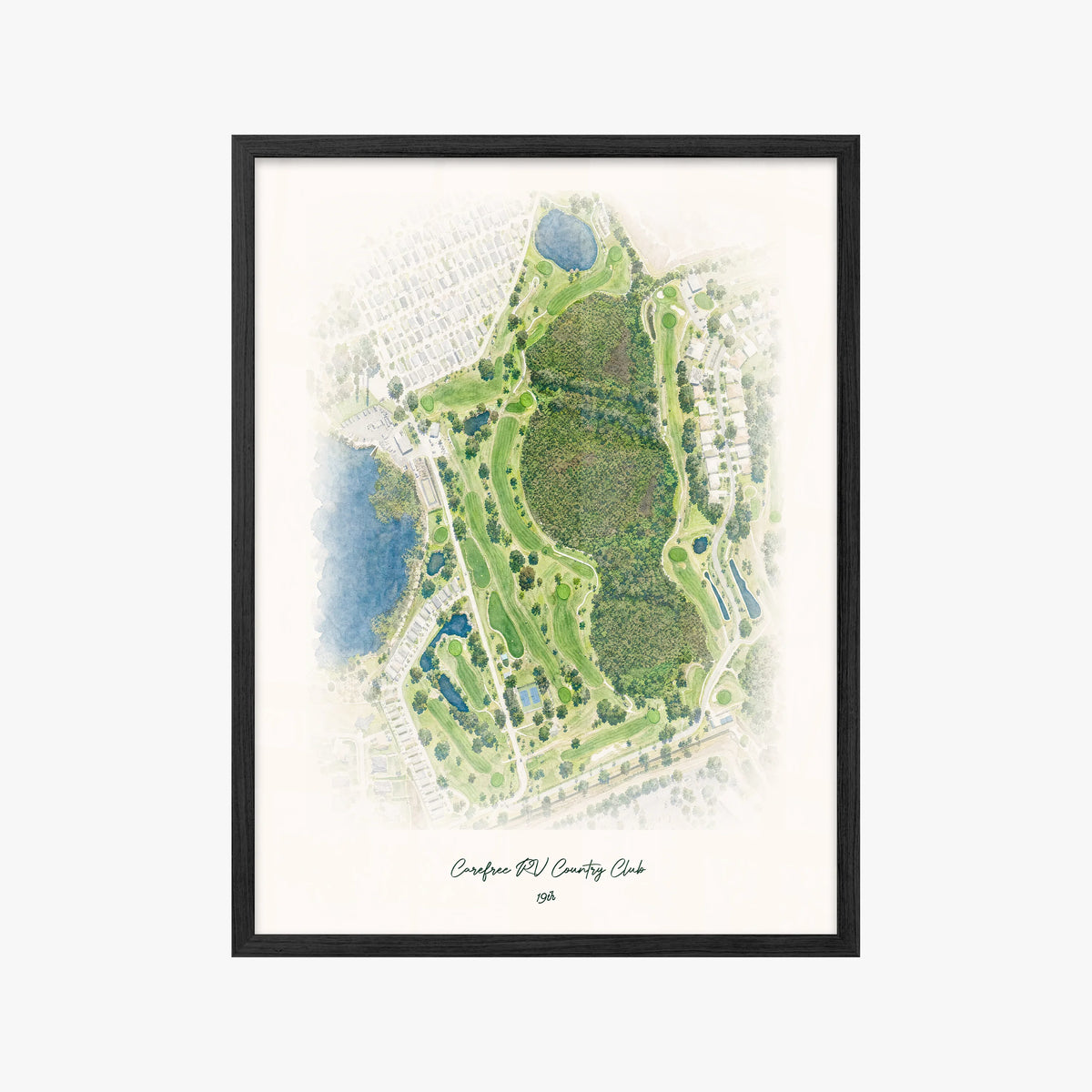 Carefree RV Country Club black frame