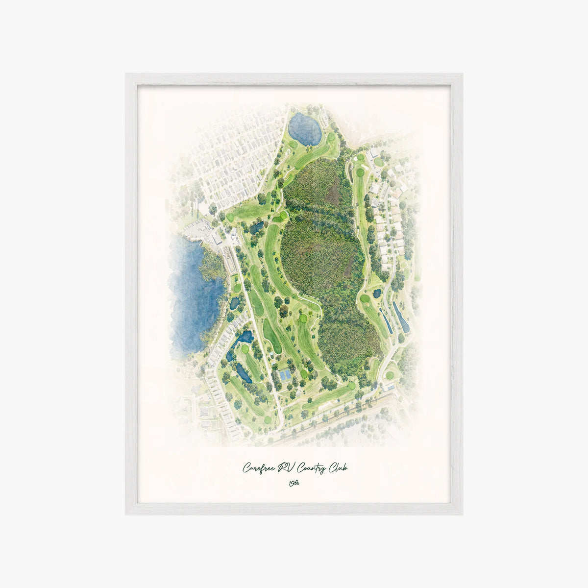 Carefree RV Country Club white frame