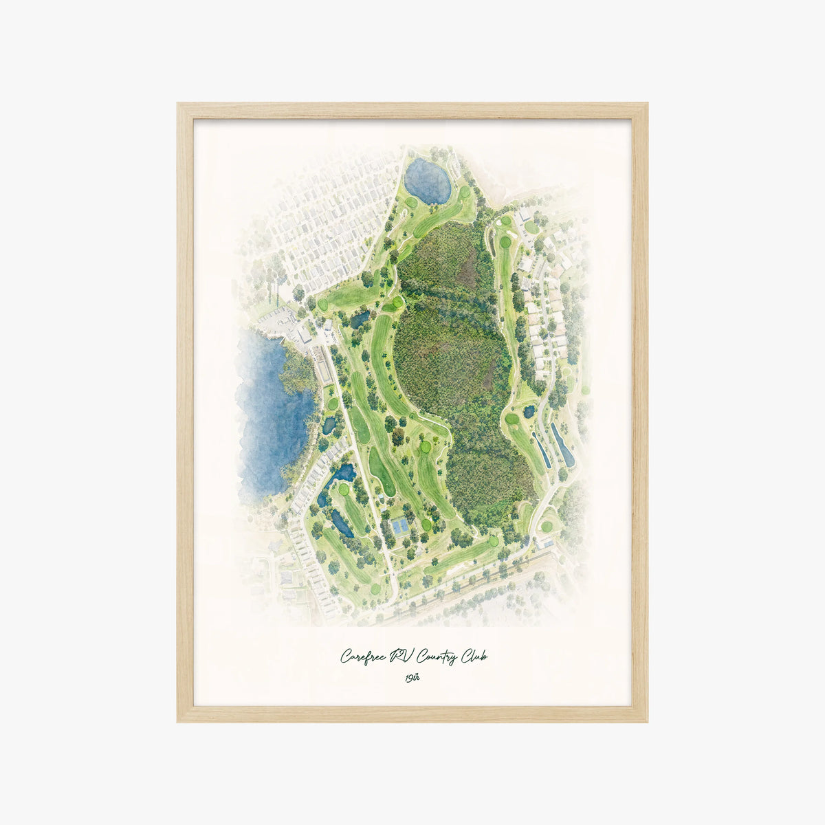 Carefree RV Country Club wood frame