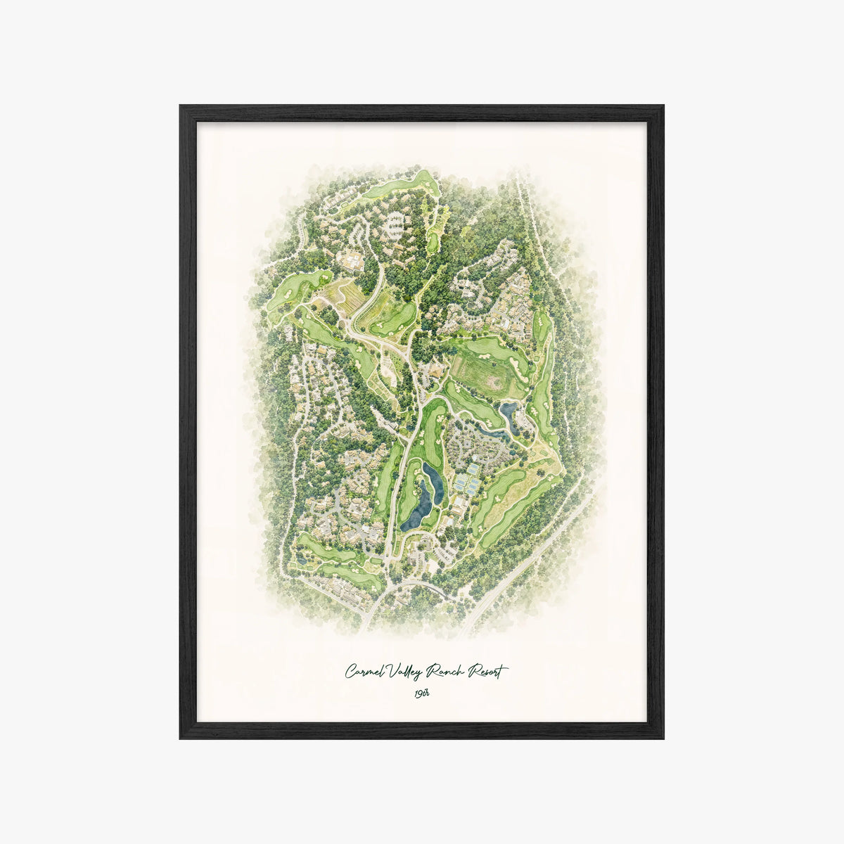 Carmel Valley Ranch Resort black frame