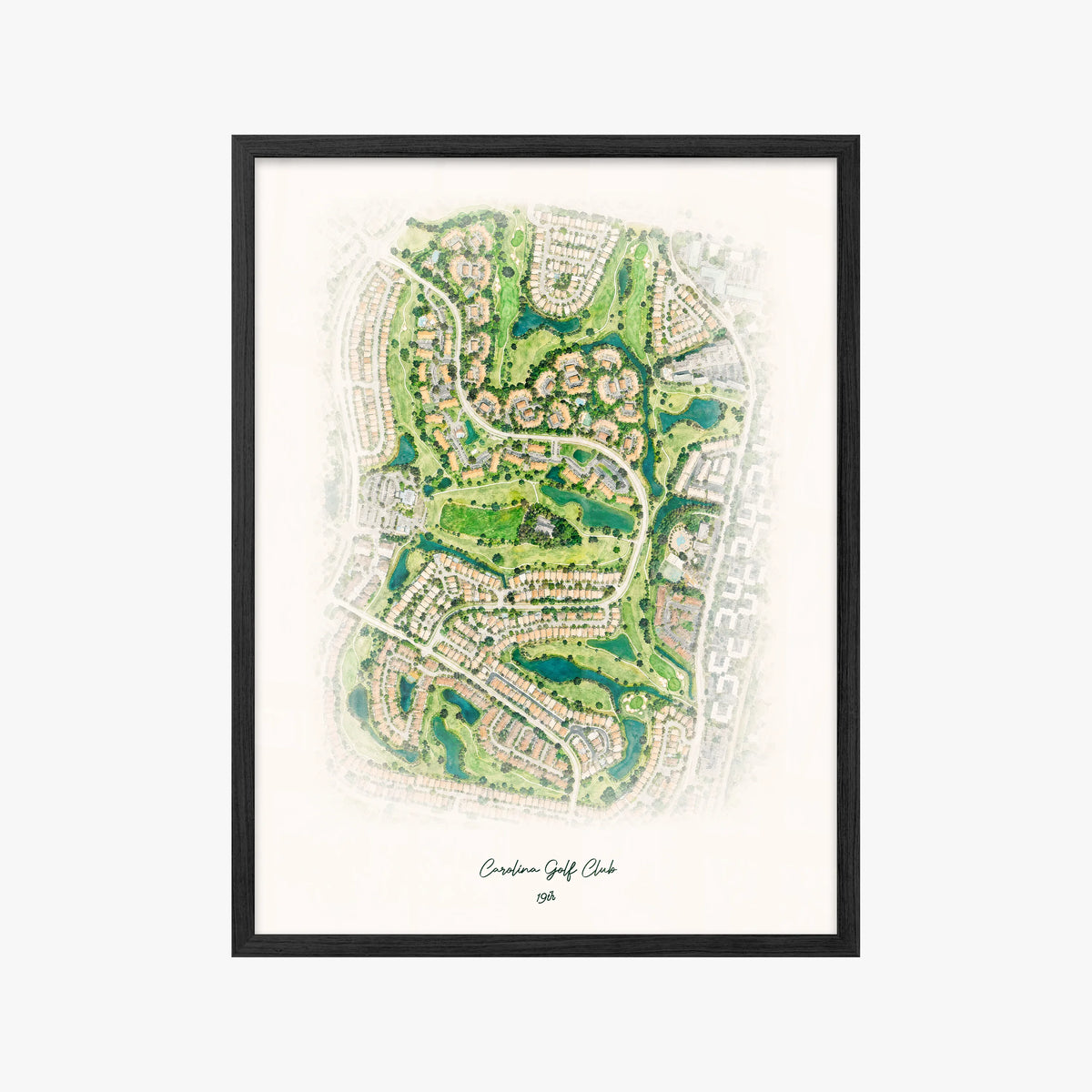 Carolina Golf Club black frame