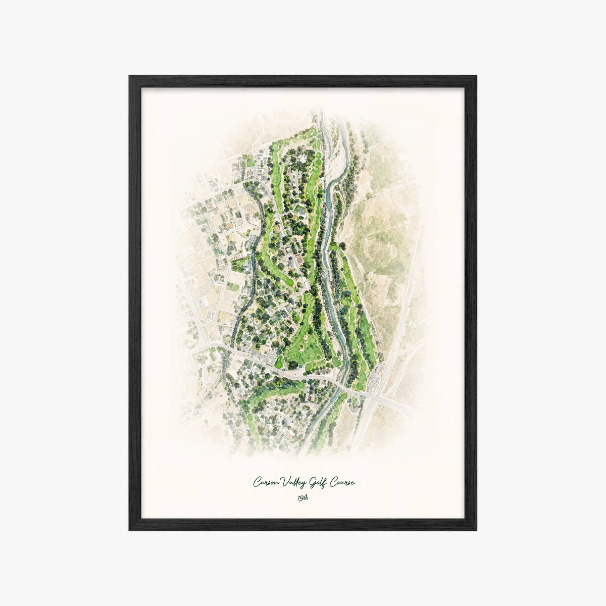 Carson Valley Golf Course black frame