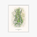 Carson Valley Golf Course white frame