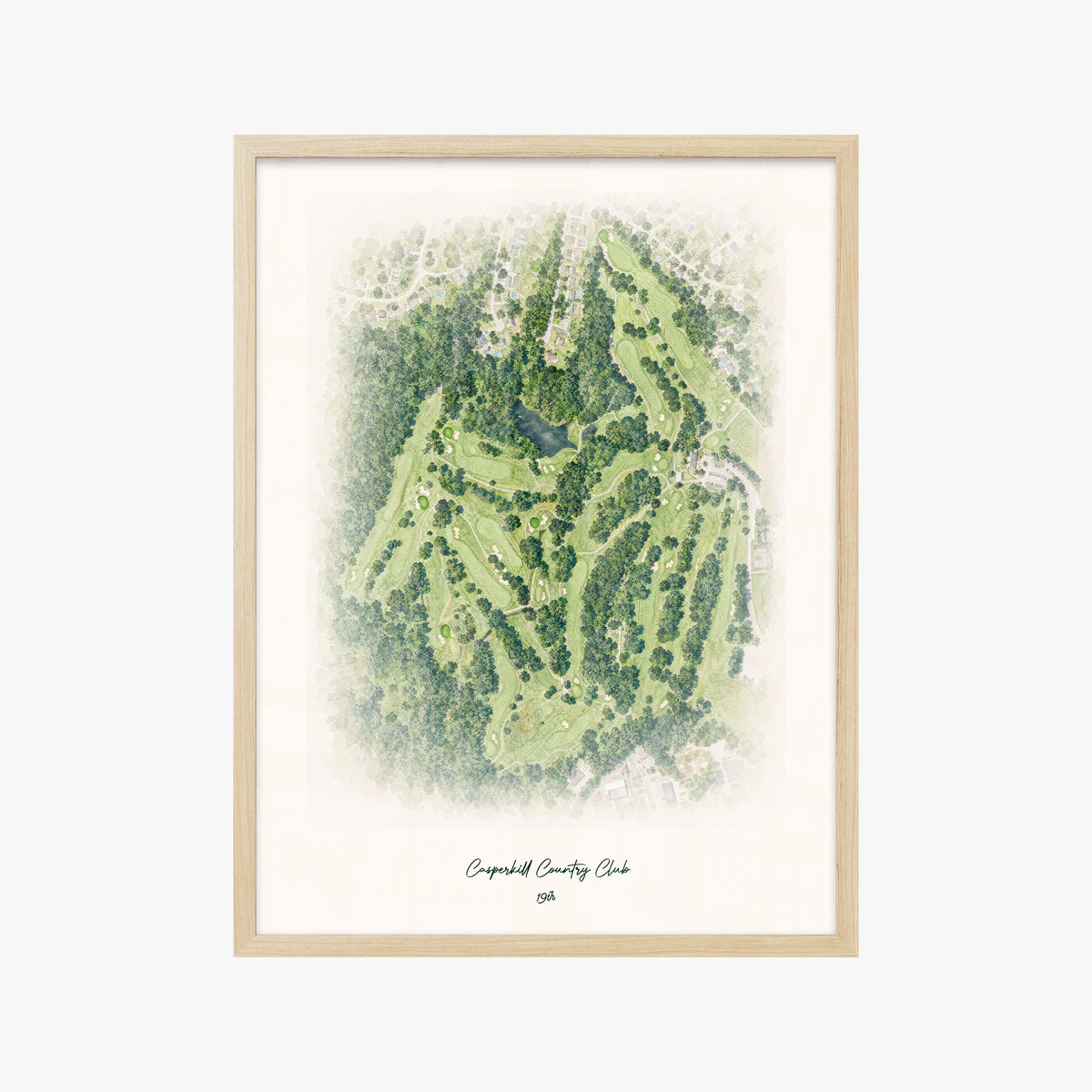 Casperkill Country Club wood frame