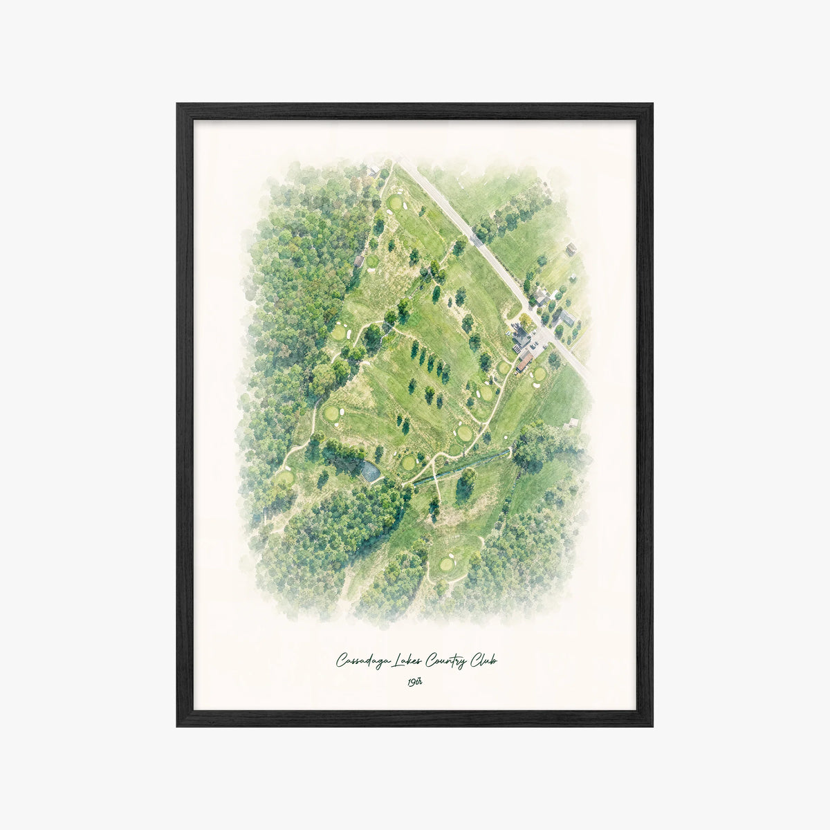 Cassadaga Lakes Country Club black frame