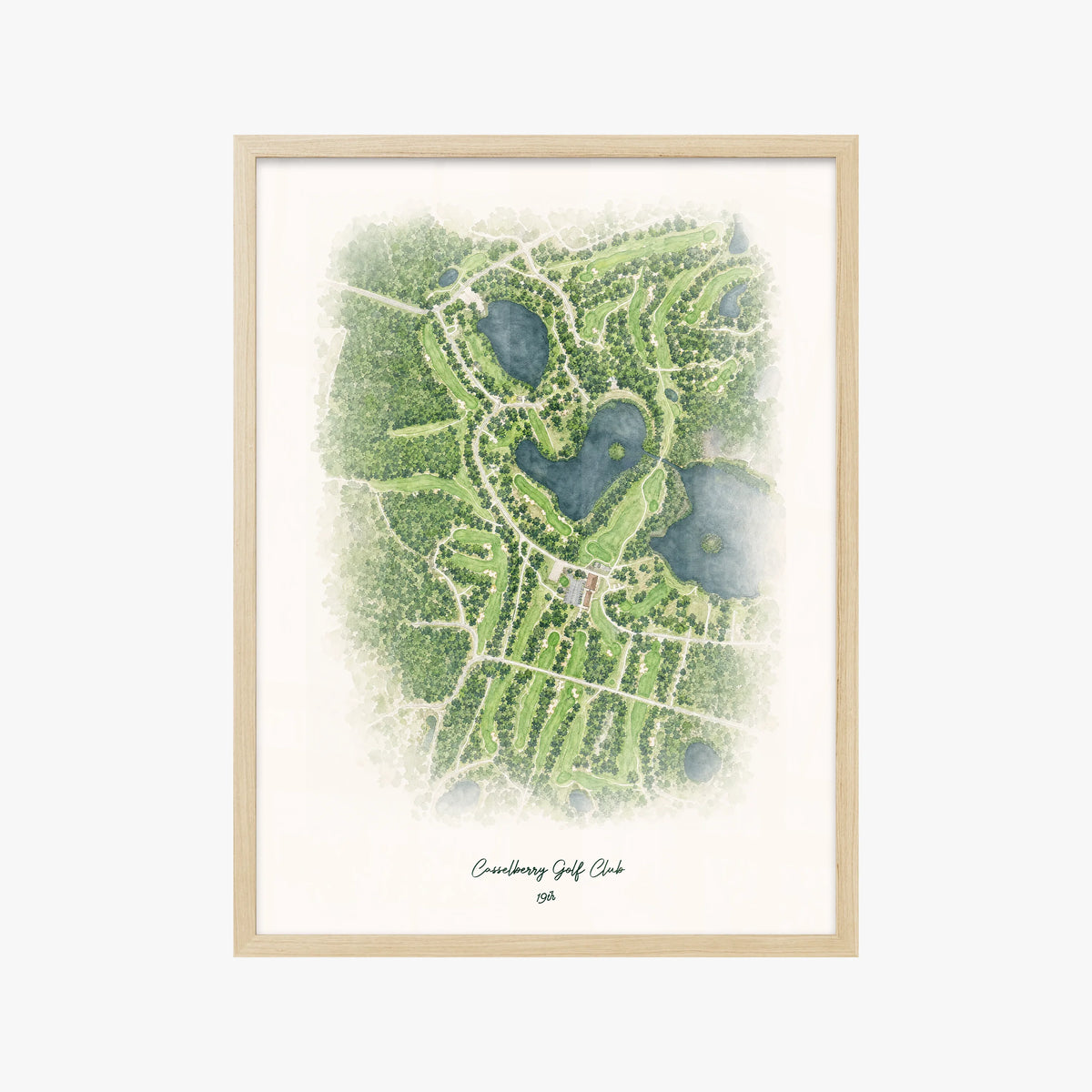 Casselberry Golf Club wood frame