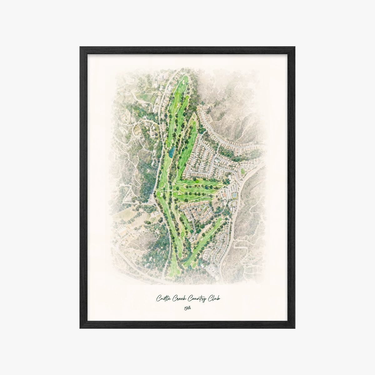 Castle Creek Country Club black frame