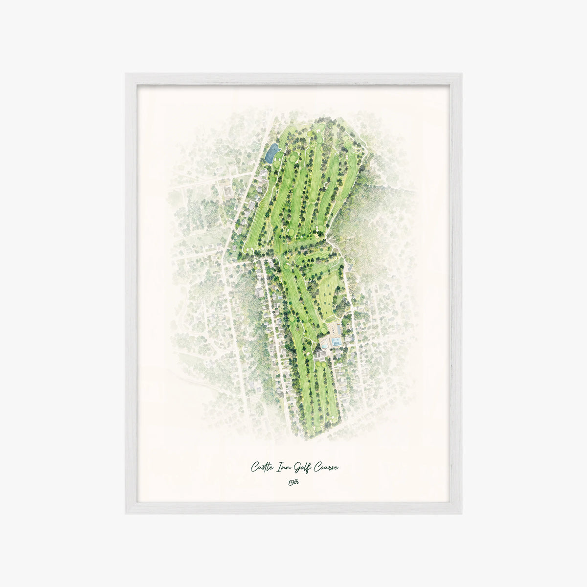 Castle Inn Golf Course white frame