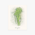 Castle Inn Golf Course printed artwork