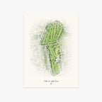 Castle Inn Golf Course printed artwork