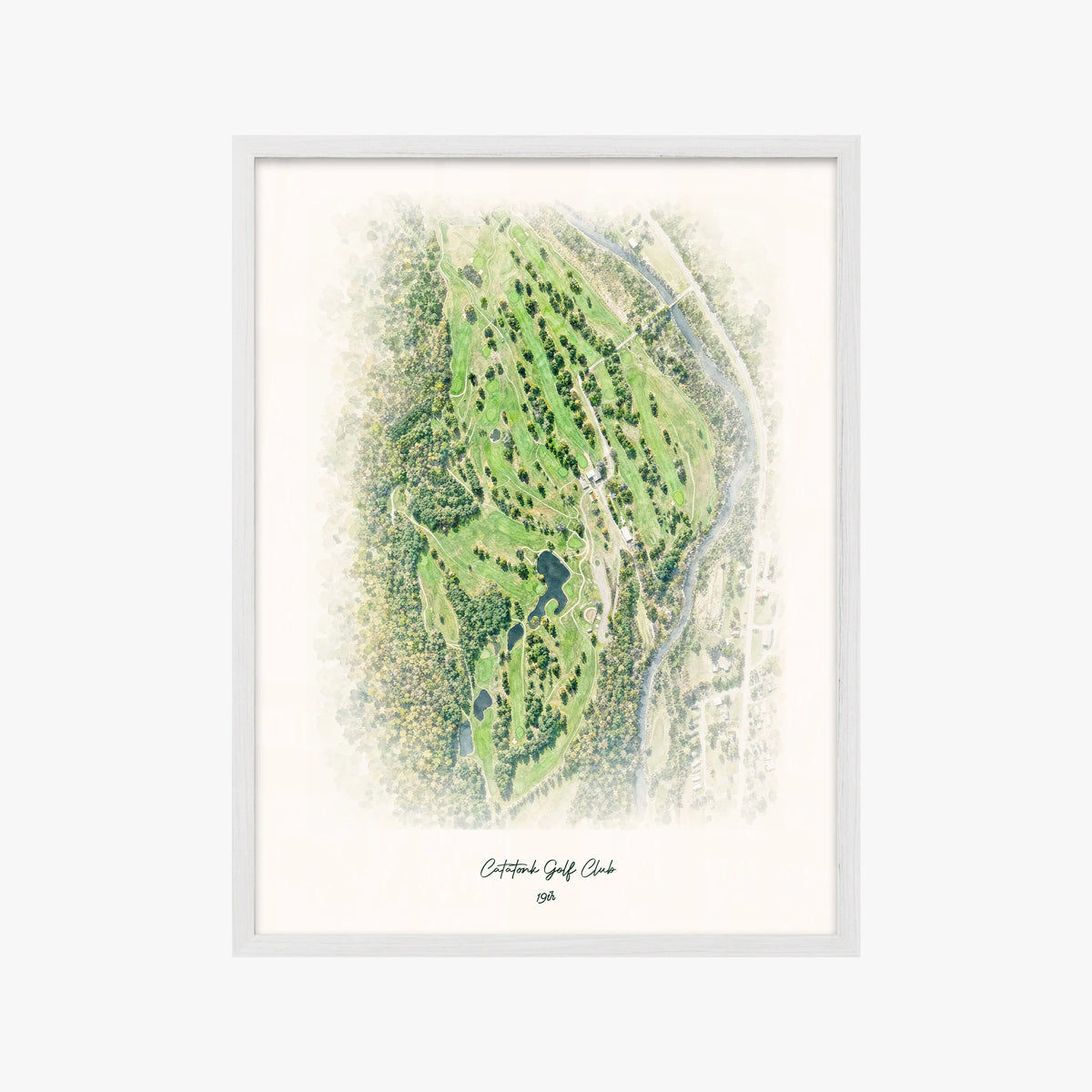 Catatonk Golf Club white frame