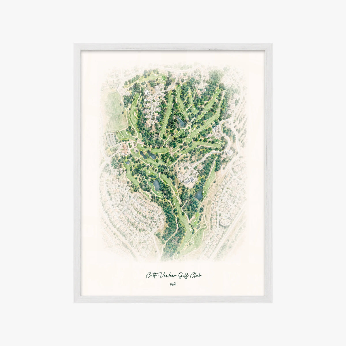 Catta Verdera Golf Club white frame