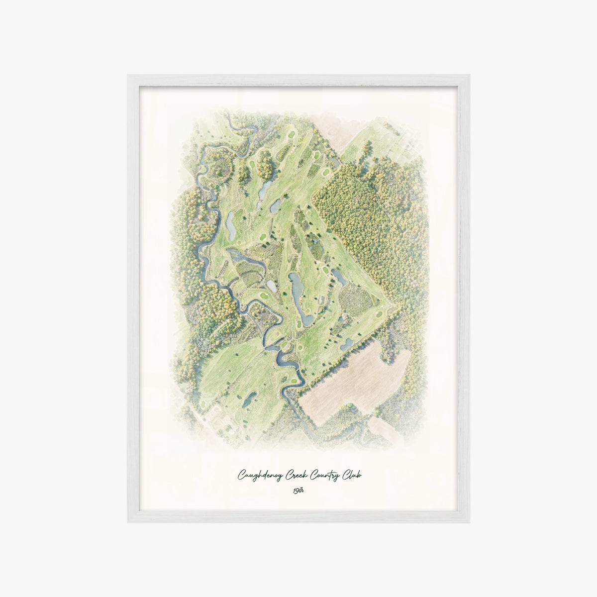 Caughdenoy Creek Country Club white frame