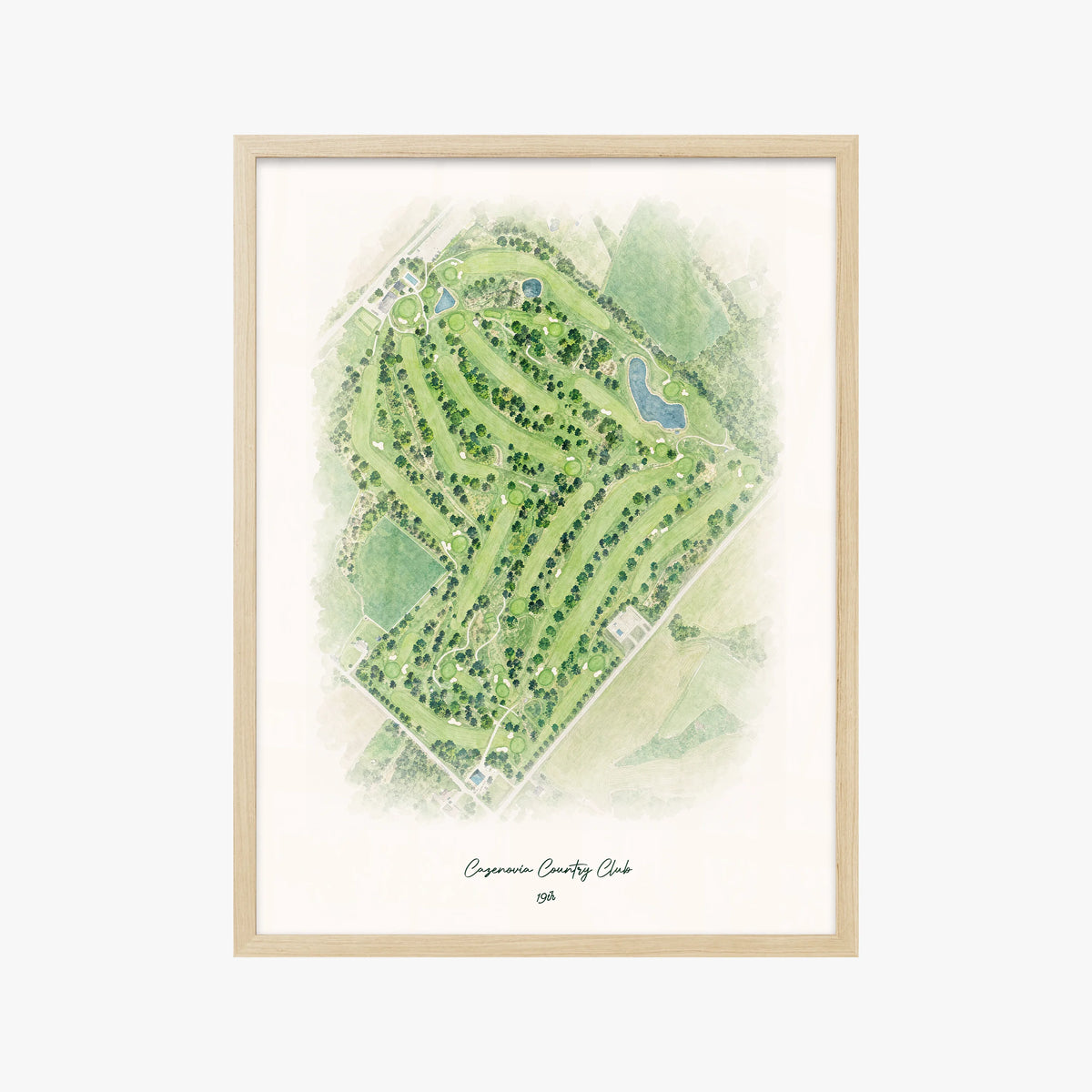 Cazenovia Country Club wood frame