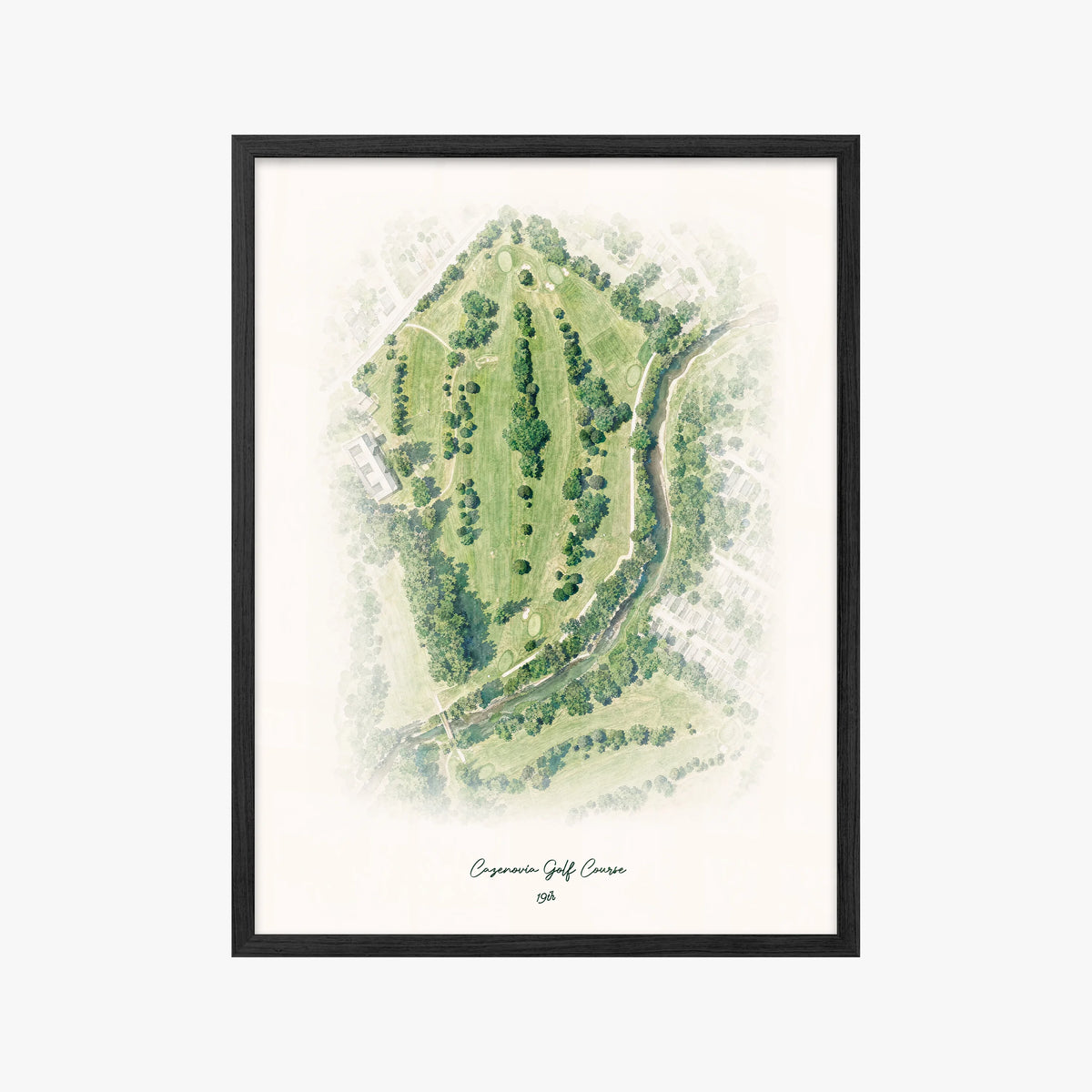 Cazenovia Golf Course black frame