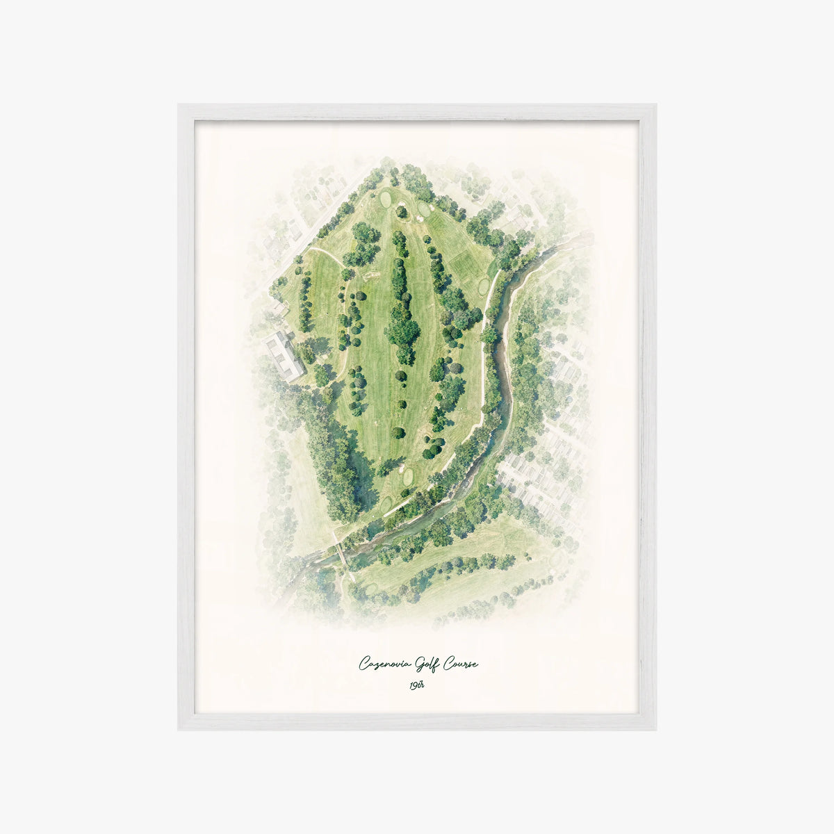 Cazenovia Golf Course white frame