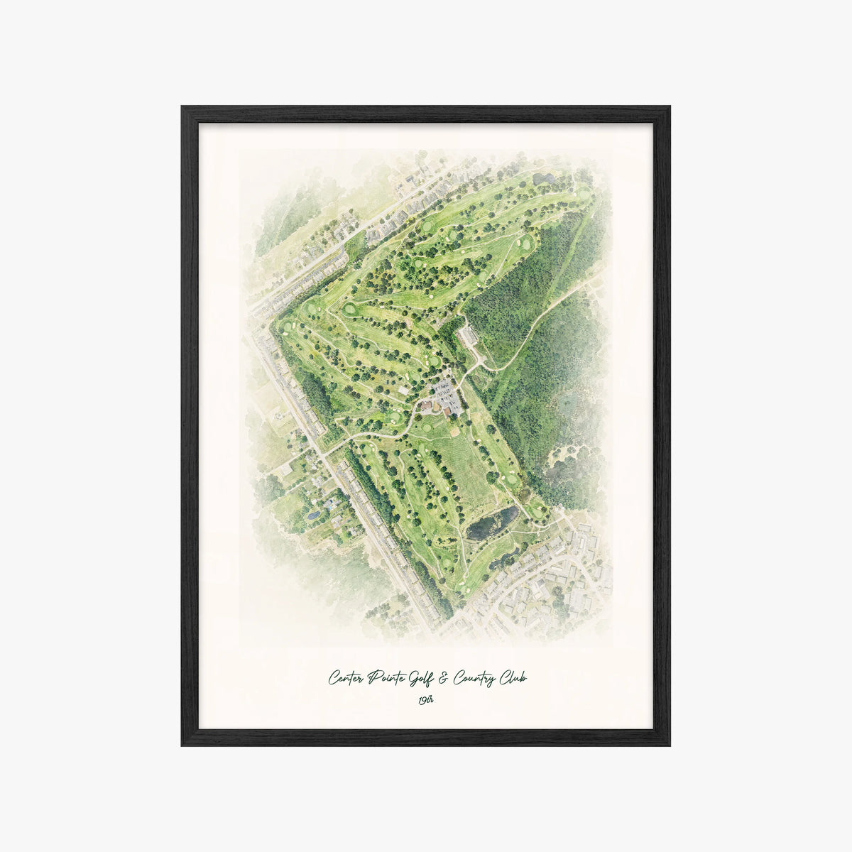 Center Pointe Golf & Country Club black frame