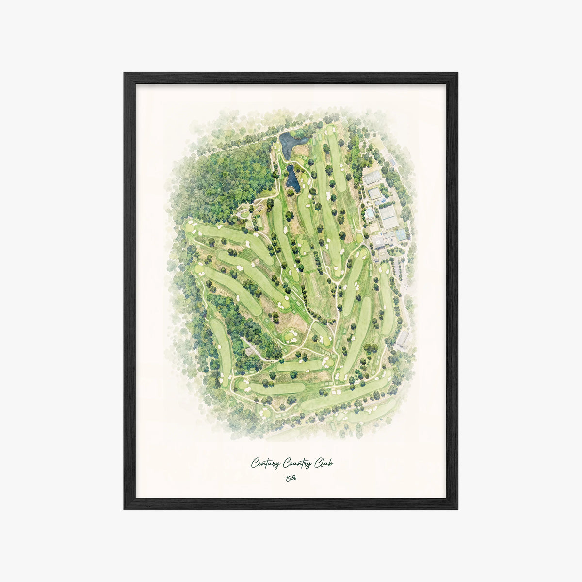 Century Country Club black frame