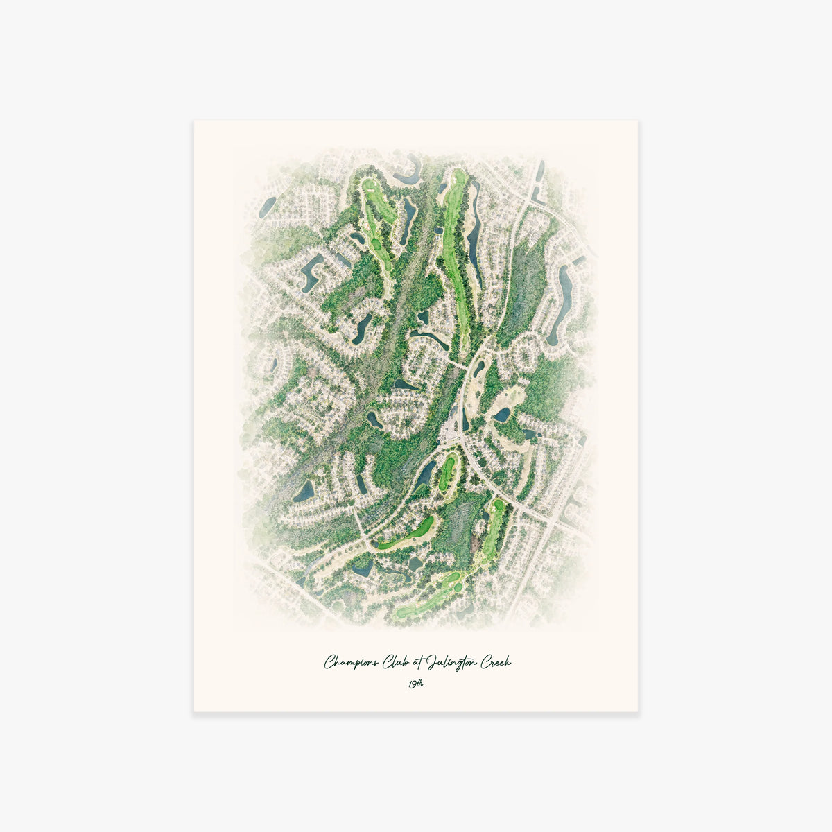 Champions Club at Julington Creek printed artwork