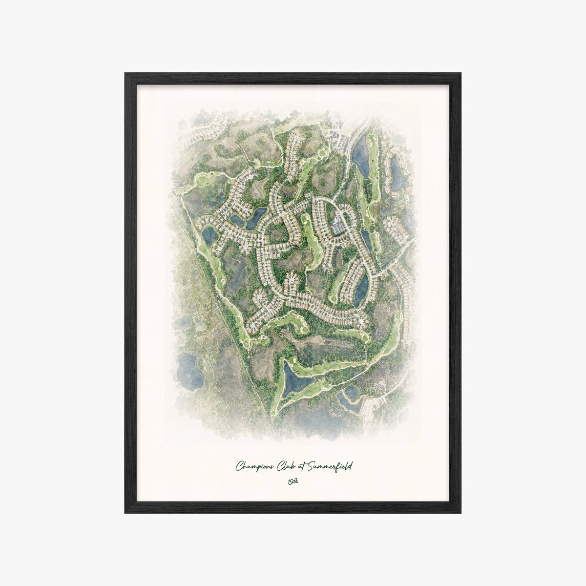 Champions Club at Summerfield black frame