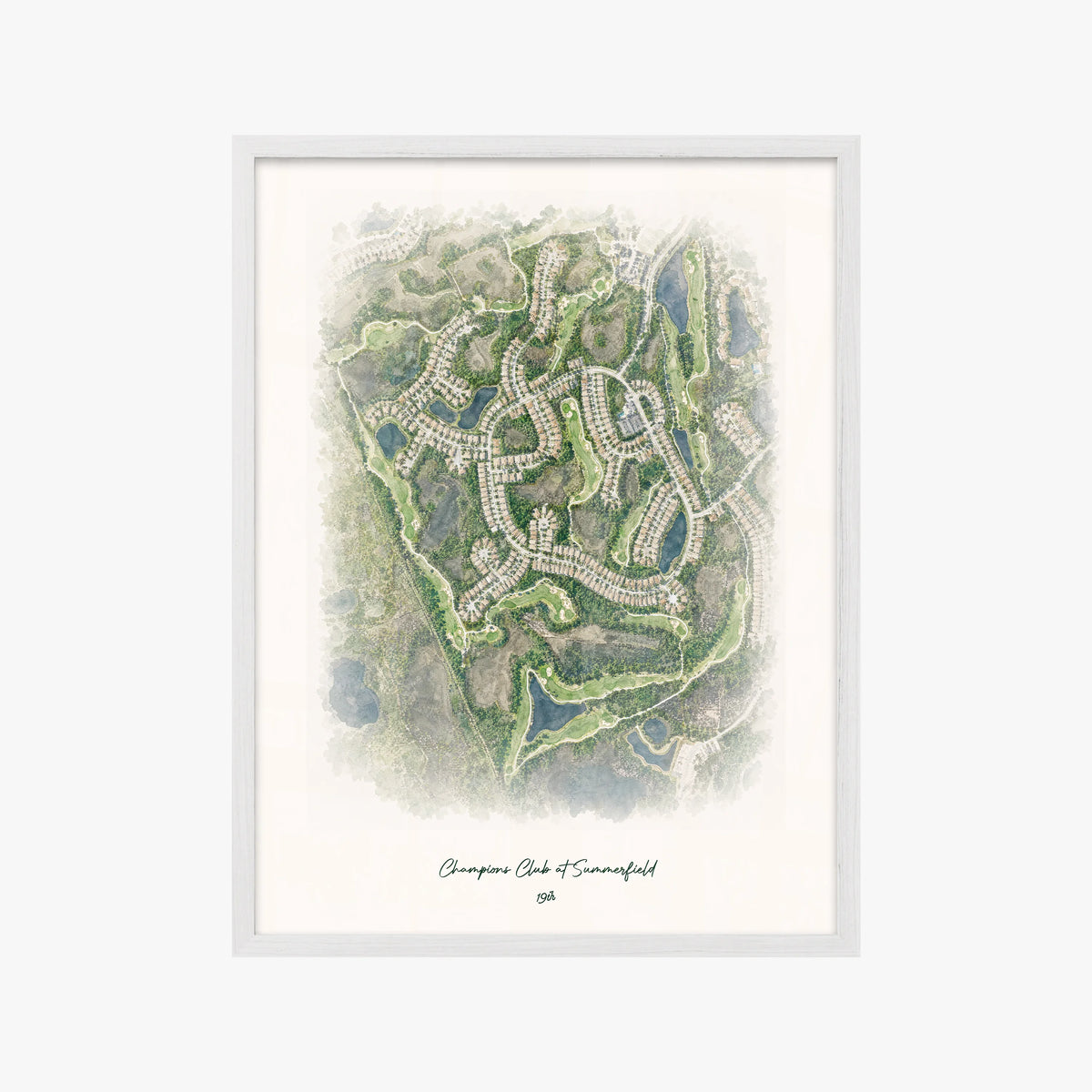 Champions Club at Summerfield white frame