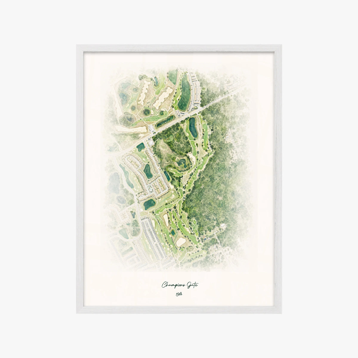 Champions Gate white frame
