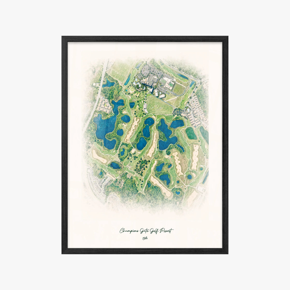 Champions Gate Golf Resort black frame