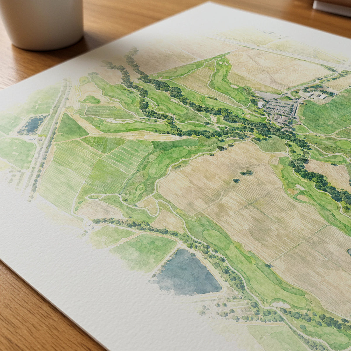 Chardonnay Golf Club mockup 4